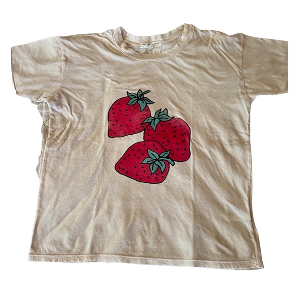 Vintage Inspired Strawberry Tee - Picture 3 of 5